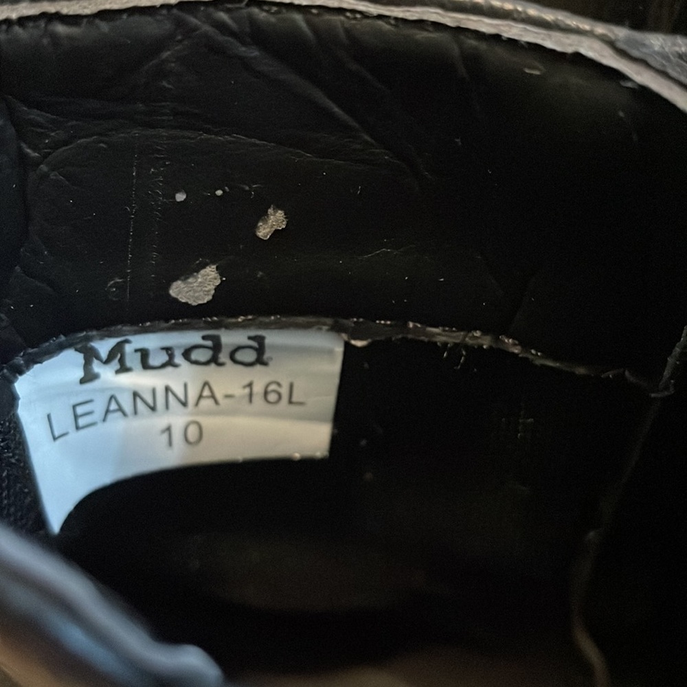 MUDD “LEANNA” Chelsea Boots. Black size 10 - Picture 4 of 10